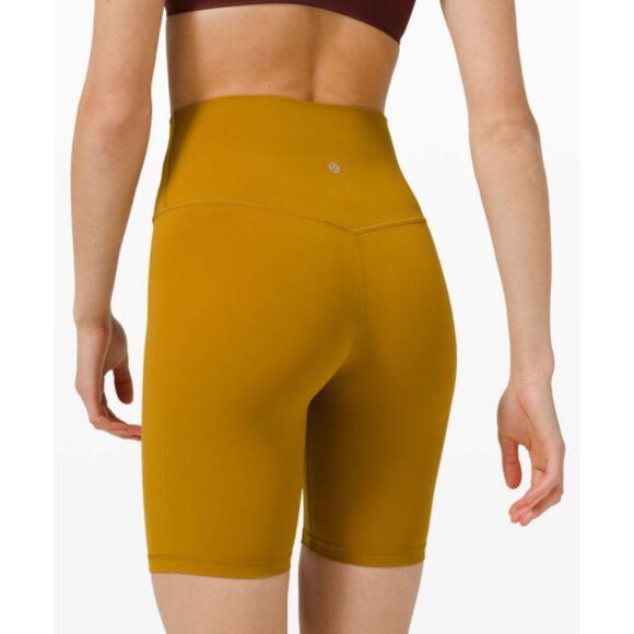 Lululemon Align Short 8", Gold Spice, Size 8, W7BTKS - Picture 5 of 12